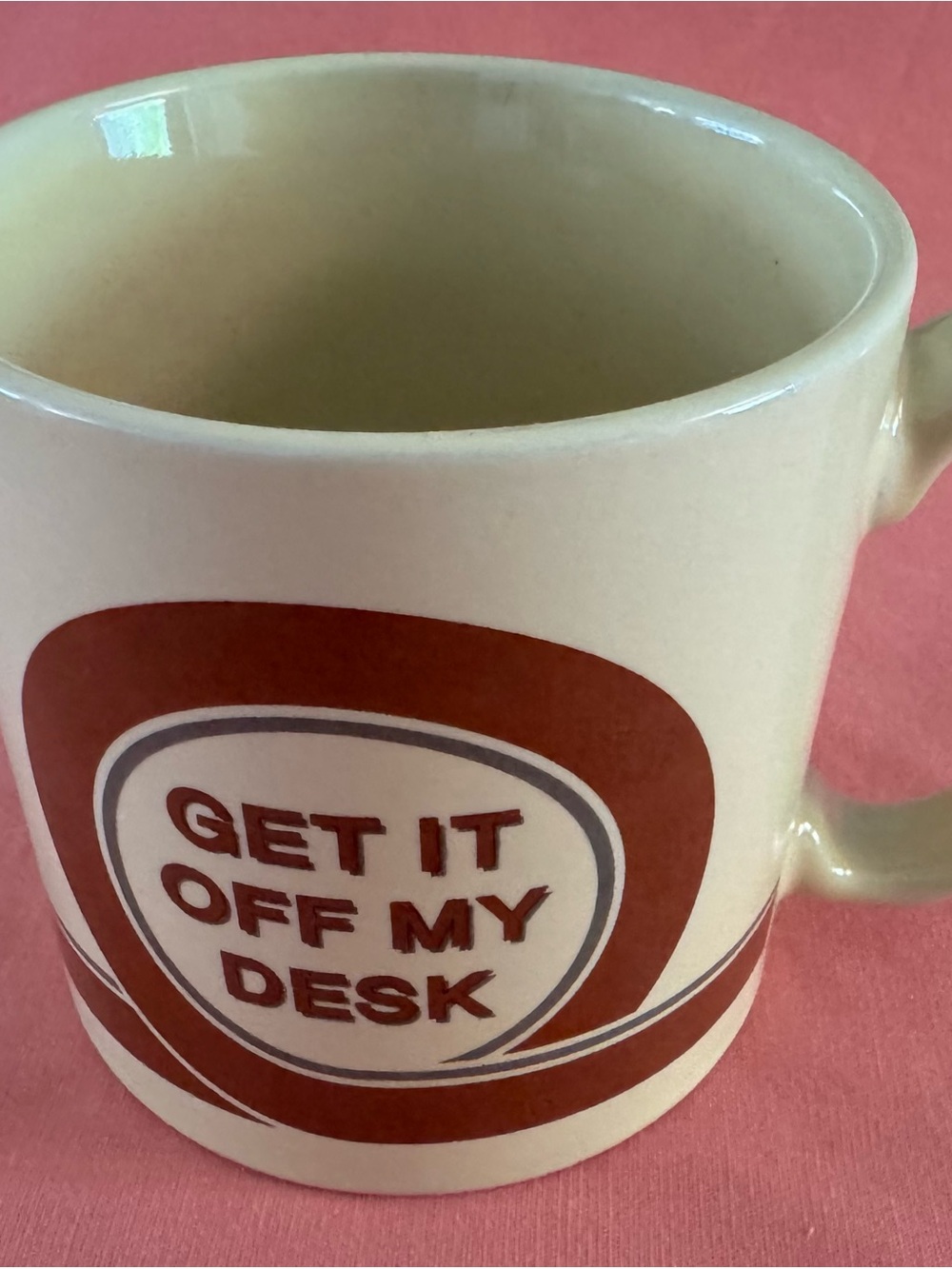 Taylor Swift Midnights Get It Off My Desk Coffee Mug